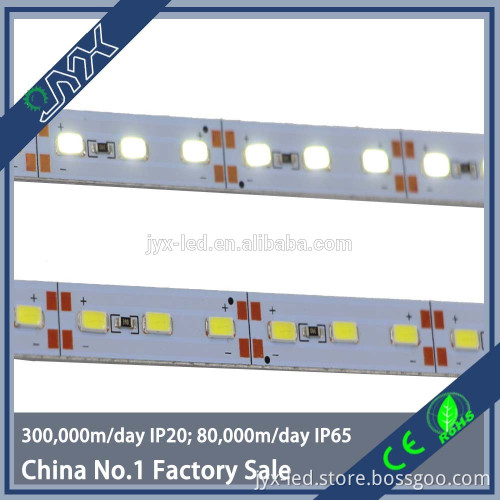 High quality aluminium led rigid strip 5630 5730 72leds/m with CE RoHS outdoor decoration/cabinet light/led rigid bar
